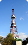 札幌市役所前のテレビ塔